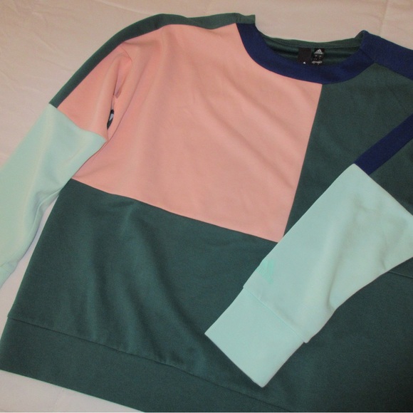 🔷NEVER WORN🔷 Adidas ColorBlock Crewneck - Picture 3 of 8